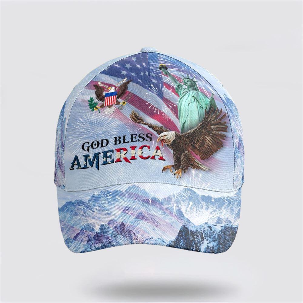 Christian Baseball Cap, Baseball Cap For Eagle And US Flag Lovers, Mens Baseball Cap, Women's Baseball Cap