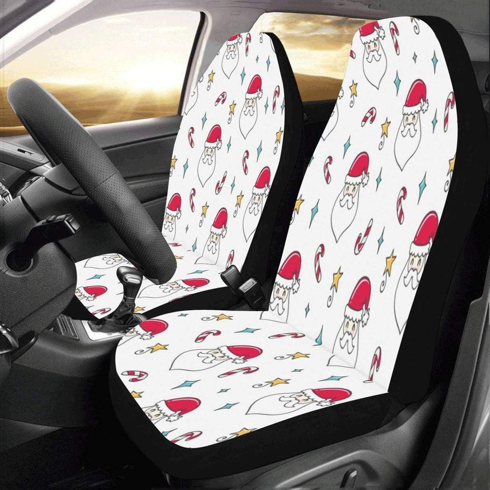 Christmas Car Seat Covers, A Magical Christmas With Santa Claus And Gifts Car Seat Covers