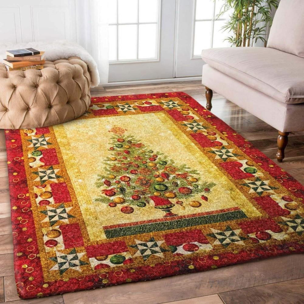 Christmas Rugs, Christmas Area Rugs, Cane Dreams With Christmas Limited Edition Rug, Christmas Floor Mats
